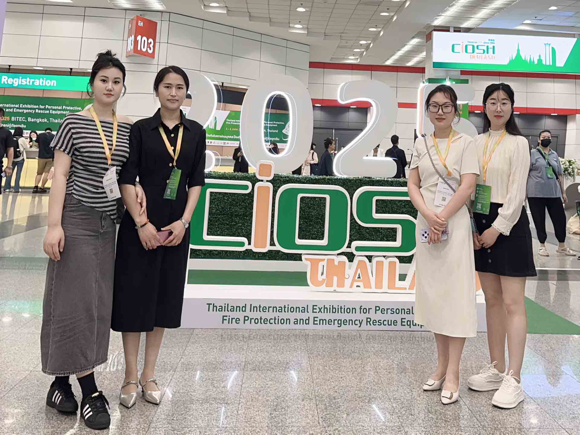 NEW AIR kehrt zum zweiten Mal zur CIOSH Thailand zurück und stellt seine Innovationen im Bereich der persönlichen Schutzausrüstung vor