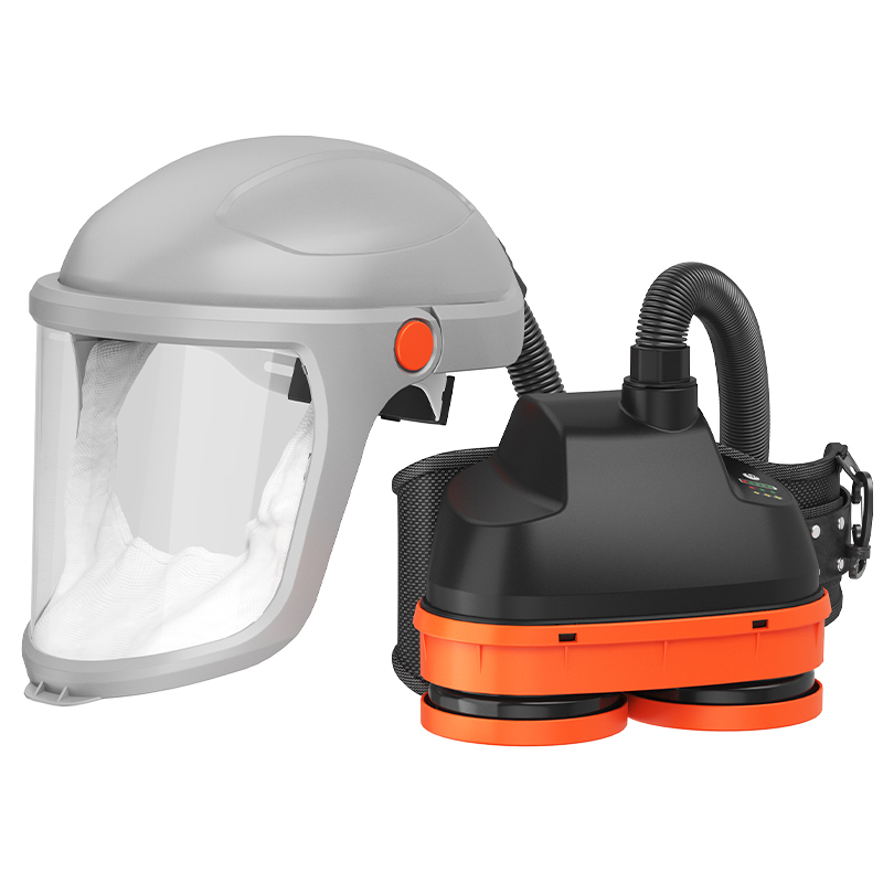 powered respirators with hoods helmets