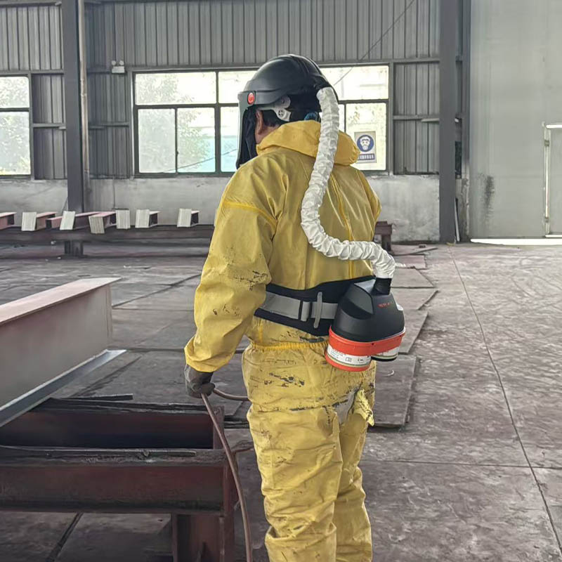NEUE AIR BXH-3002 PAPR-Atemschutzmaske mit Schutzhelm für Lackierarbeiten